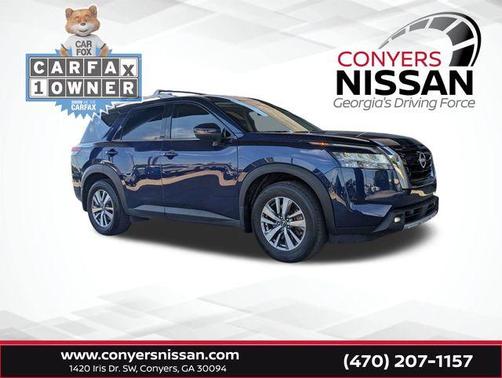 Deep Ocean Blue 2022 Nissan Pathfinder SL