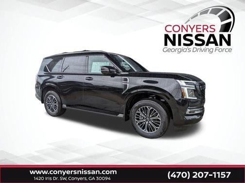 Black 2026 Nissan Armada Platinum