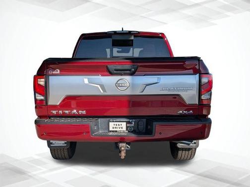 Cardinal Red Metallic 2023 Nissan Titan Platinum Reserve