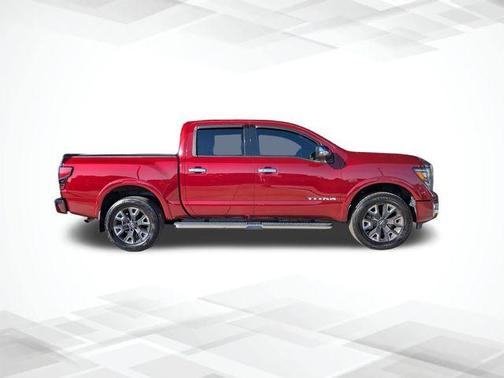 Cardinal Red Metallic 2023 Nissan Titan Platinum Reserve