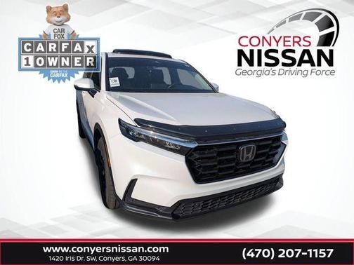 White 2025 Honda CR-V EX-L