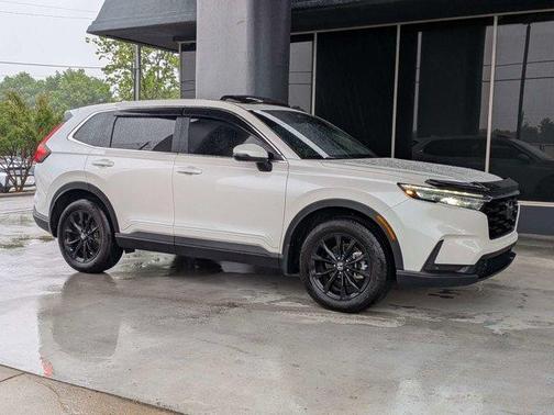 White 2025 Honda CR-V EX-L