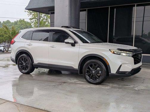 White 2025 Honda CR-V EX-L