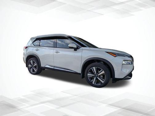 White 2023 Nissan Rogue SL