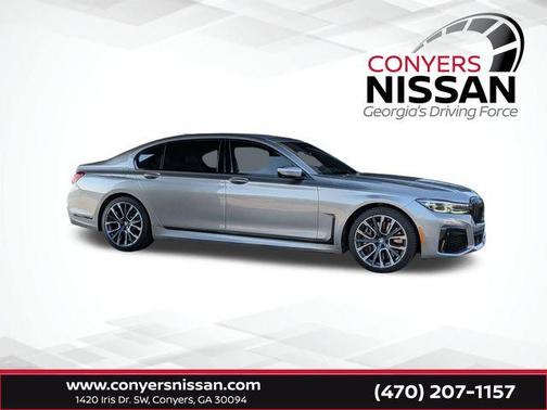 Gray Metallic 2022 BMW 750 i xDrive