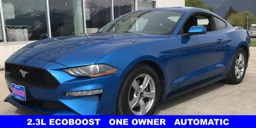 VELOCITY BLUE 2020 Ford Mustang ECOBOOST