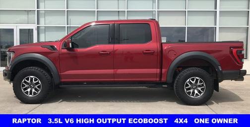 RAPID RED MET TINTED CC 2023 Ford F-150 RAPTOR