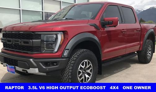 RAPID RED MET TINTED CC 2023 Ford F-150 RAPTOR