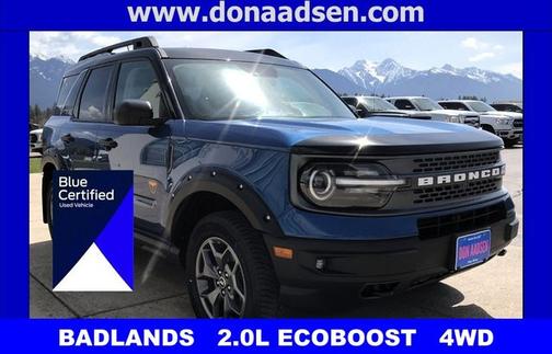 ATLAS BLUE METALLIC 2023 Ford Bronco Sport BADLANDS