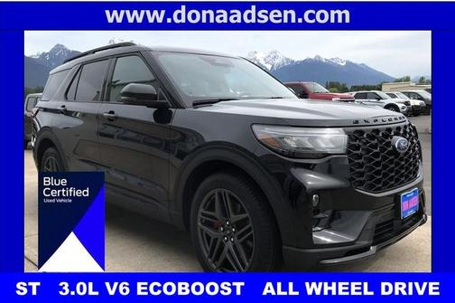 AGATE BLACK 2025 Ford Explorer ST