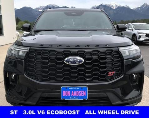 AGATE BLACK 2025 Ford Explorer ST