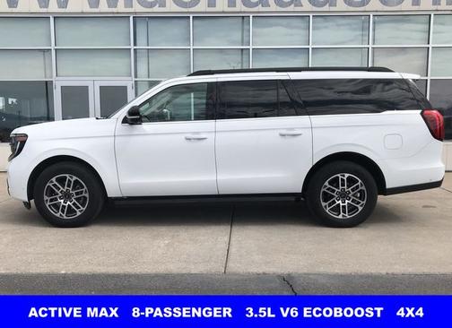 OXFORD WHITE 2025 Ford Expedition ACTIVE