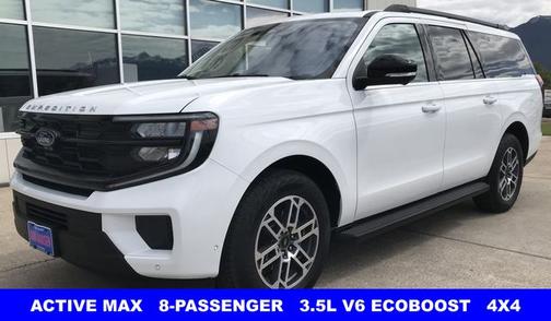 OXFORD WHITE 2025 Ford Expedition ACTIVE