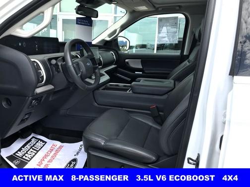 OXFORD WHITE 2025 Ford Expedition ACTIVE