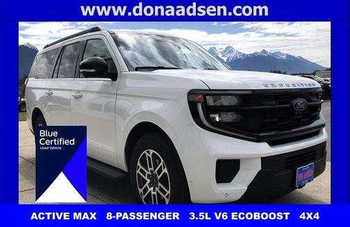 OXFORD WHITE 2025 Ford Expedition ACTIVE