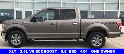 STONE GRAY 2018 Ford F-150 XLT