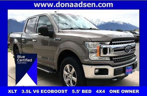 STONE GRAY 2018 Ford F-150 XLT