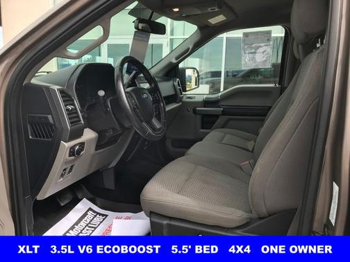 STONE GRAY 2018 Ford F-150 XLT