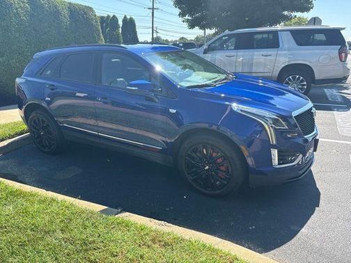 Opulent Blue Metallic 2025 Cadillac XT5 Sport