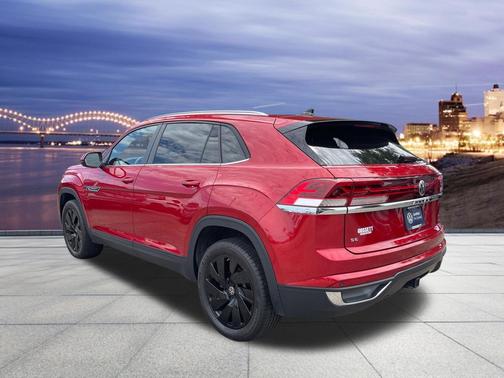 'RED' 2025 Volkswagen Atlas Cross Sport 2.0T SE w/Technology 4MOTION