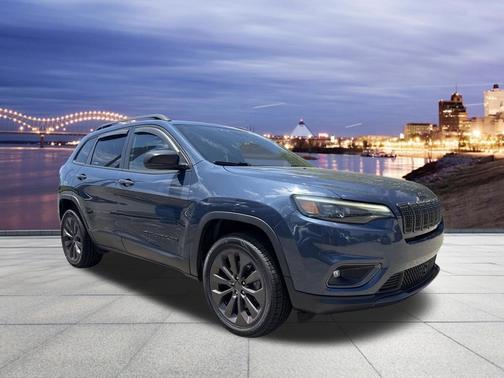 Slate Blue Pearlcoat 2021 Jeep Cherokee 80th Anniversary 4x4