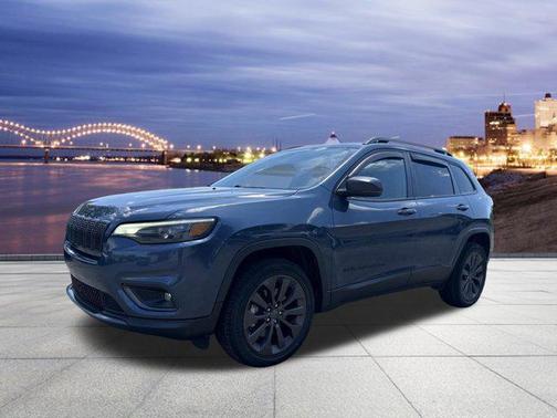Slate Blue Pearlcoat 2021 Jeep Cherokee 80th Anniversary 4x4