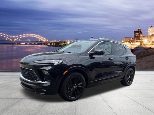 Ebony Twilight Metallic 2024 Buick Encore GX Sport Touring
