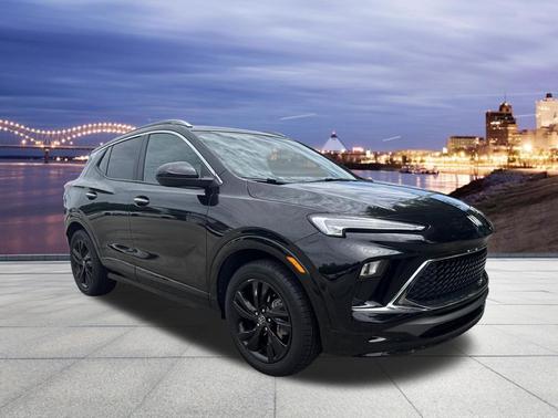 Ebony Twilight Metallic 2024 Buick Encore GX Sport Touring