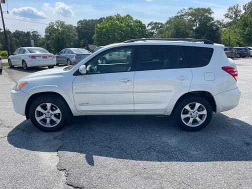 Pearl White 2010 Toyota RAV4 Limited