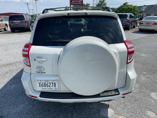 Pearl White 2010 Toyota RAV4 Limited