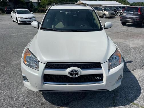Pearl White 2010 Toyota RAV4 Limited