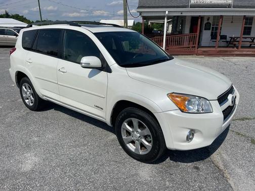 Pearl White 2010 Toyota RAV4 Limited