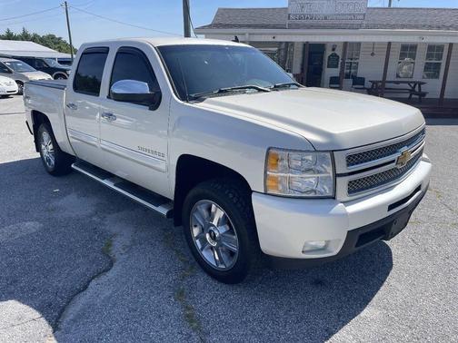 White Diamond Tricoat 2013 Chevrolet Silverado 1500 LTZ