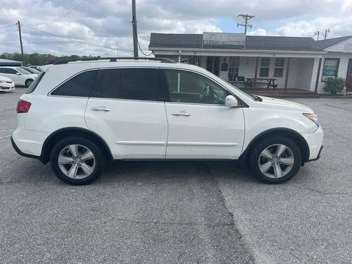 Aspen White Pearl II 2012 Acura MDX 3.7L Technology