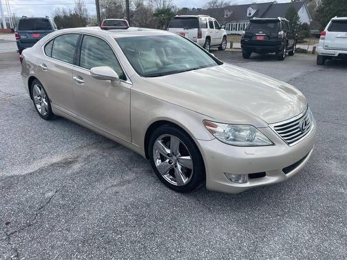 Satin Cashmere Metallic 2010 Lexus LS 460 Base