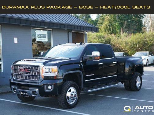 Onyx Black 2019 GMC Sierra 3500 Denali