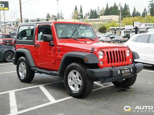 Firecracker Red Clearcoat 2018 Jeep Wrangler JK Sport