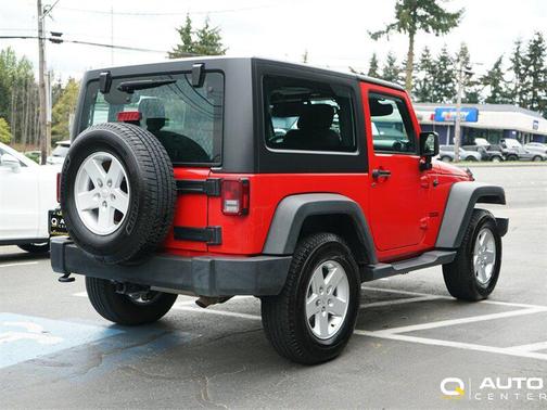 Firecracker Red Clearcoat 2018 Jeep Wrangler JK Sport
