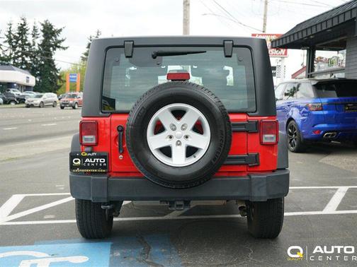 Firecracker Red Clearcoat 2018 Jeep Wrangler JK Sport