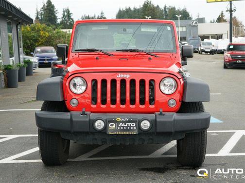 Firecracker Red Clearcoat 2018 Jeep Wrangler JK Sport