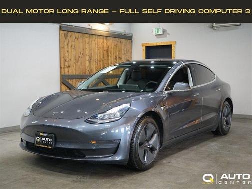 Midnight Silver Metallic 2019 Tesla Model 3 Long Range