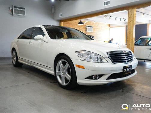 Arctic White 2008 Mercedes-Benz S-Class S 550