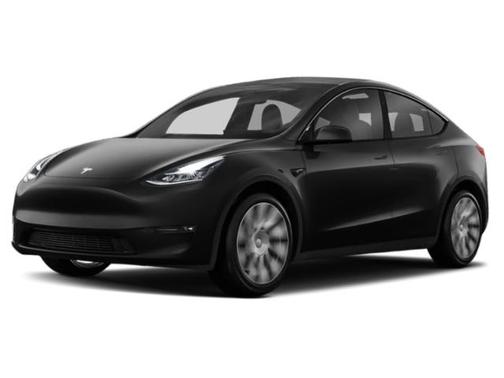 Solid Black 2021 Tesla Model Y Long Range Dual Motor All-Wheel Drive