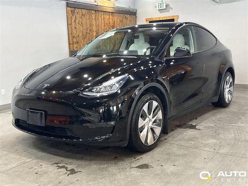 Solid Black 2021 Tesla Model Y Long Range Dual Motor All-Wheel Drive