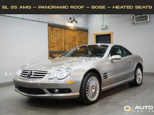 Pewter Silver Metallic 2004 Mercedes-Benz SL-Class SL 55 AMG