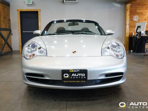 Arctic Silver Metallic 2004 Porsche 911 911 Carrera Cabriolet