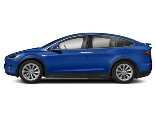 Deep Blue Metallic 2019 Tesla Model X 75D