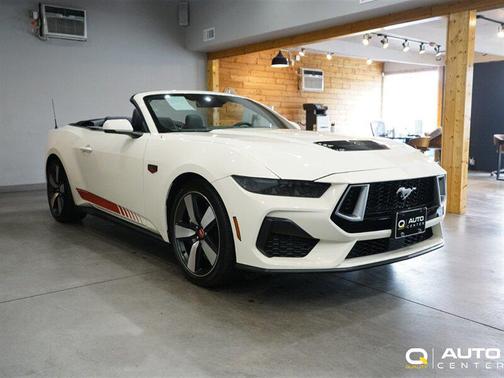 Wimbledon White 2025 Ford Mustang GT Premium