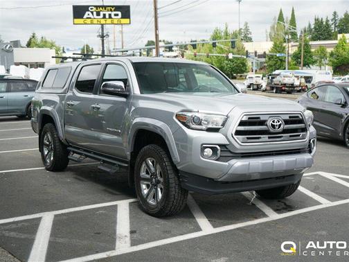 Silver Sky Metallic 2017 Toyota Tacoma Limited