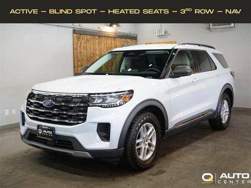 Space White 2025 Ford Explorer Active